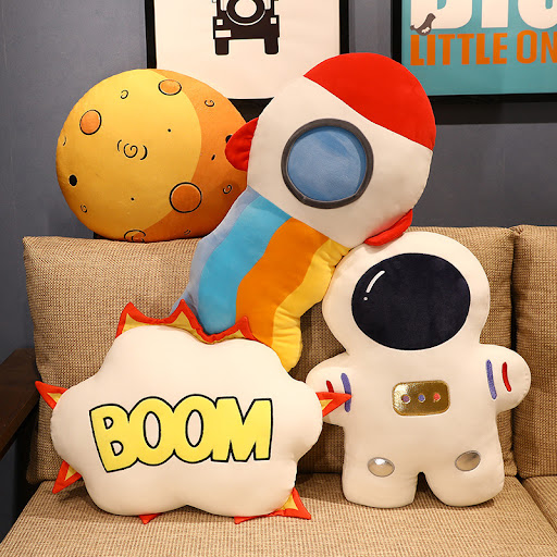 Title 6, Arrow Spaceship Pillow Sofa Cushion Bomb Mars P...