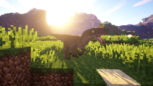 Screenshot Jurassic Mods for Minecraft PE