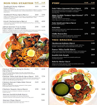 The Jafran menu 2