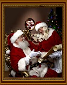 Crypto Santa and Mrs Claus with THE List