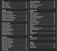 Burger Point menu 1