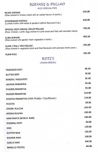 Moti Mahal Delux menu 7