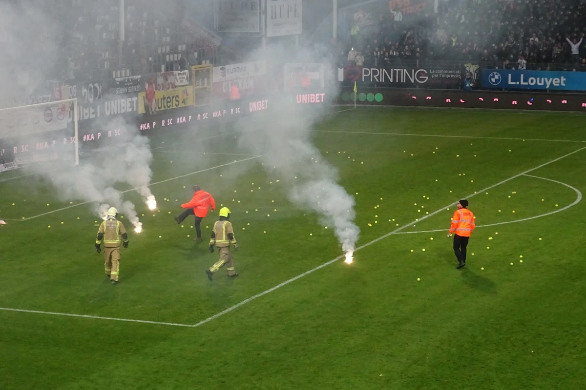 La Pro League change le règlement en cas de match arrêté par les supporters