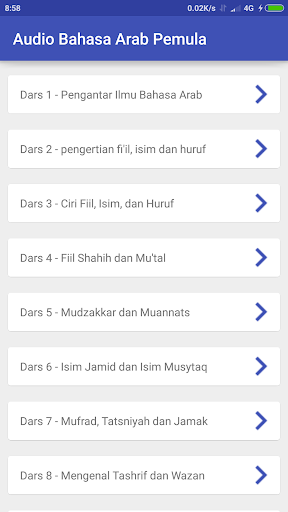 Audio Bahasa Arab Pemula