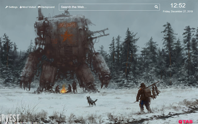 Iron Harvest Wallpaper for New Tab