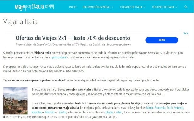 Hola Viajeporitalia.com