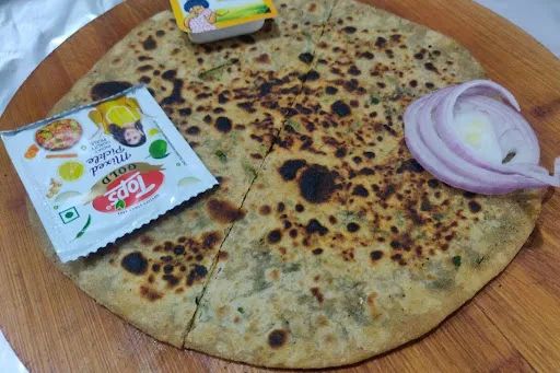 Palak Paneer Paratha