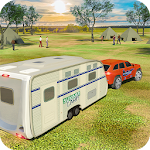 Cover Image of Tải xuống Camper Van Truck Simulator: Cruiser Car Trailer 3D 1.1 APK