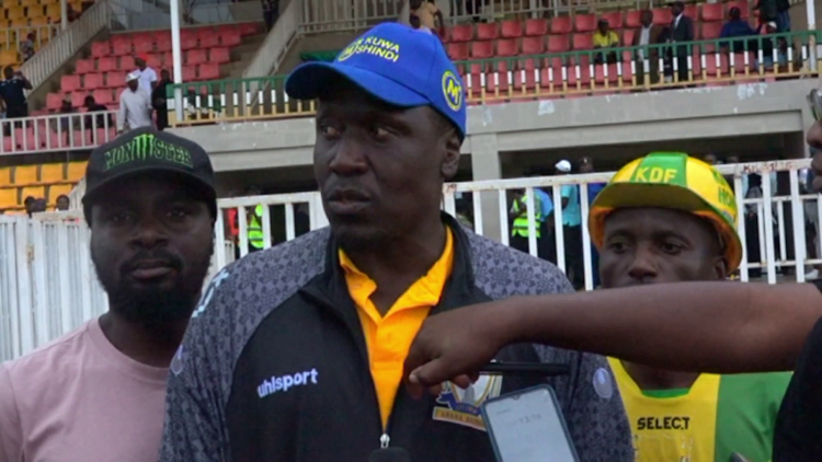 Kakamega Homeboyz head coach Patrick Odhiambo