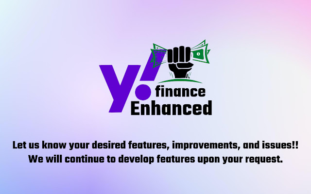 Yahoo Finance Enhanced for stock investors