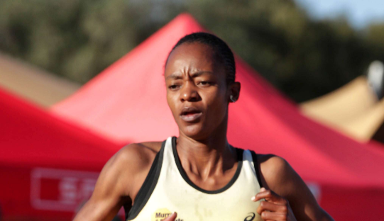 Top SA road runner Kesa Molotsane wants the Spar Grand Prix to stay in the country. Picture: SUPPLIED