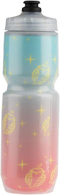 Salsa Pepper Globe Galaxy Purist Insulated Waterbottle - Teal Yellow Red Fade 23oz alternate image 0