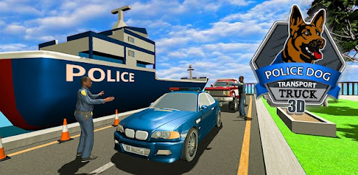 Police Dog: 3D Transport Truck