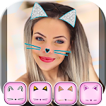 Cover Image of Tải xuống Cat Face Selfie Camera Photo Editor 1.4 APK