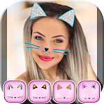 Cover Image of Herunterladen Cat Face Selfie Camera Photo Editor 1.4 APK