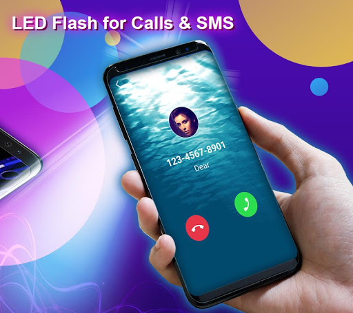 Phone Caller Screen - Color Call Flash Theme