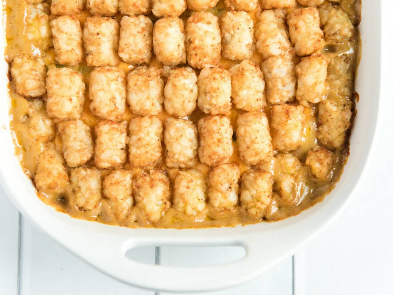 Easy Cheesy Tater Tot Casserole Recipe Suburban Simplicity