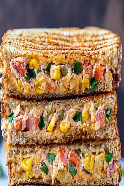 Corn N Peas Sandwich