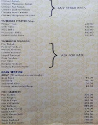 Sunrise Foods menu 1