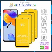 Cường Lực Redmi Note 10 Pro Note 9S Pro Mi 10T Pro 10I Mi 9 Mi 8 Lite Note 8 Pro Note 7 Pro Poco F2 F3 F4 Gt Kính [9D]