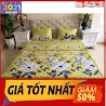 Bộ Chăn Hè Trần Bông Ga Gối 4 Món Đệm 1M2X2M