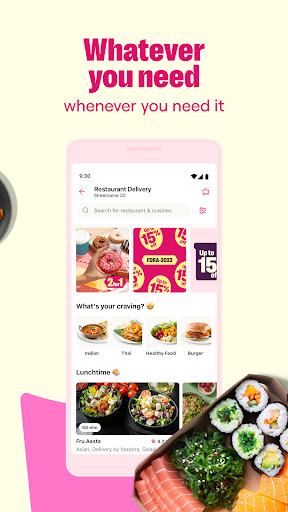 Screenshot foodora - Food & Groceries