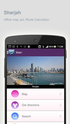 Sharjah Map offline