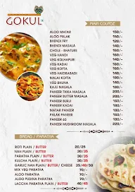 Hotel Gokul menu 5