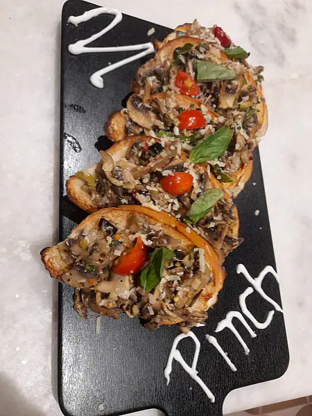 Mushroom Bruschetta