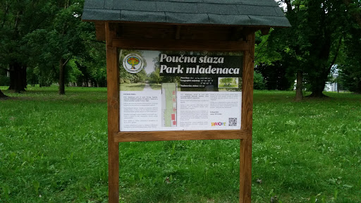 Poucna Staza Park Mladenaca Map