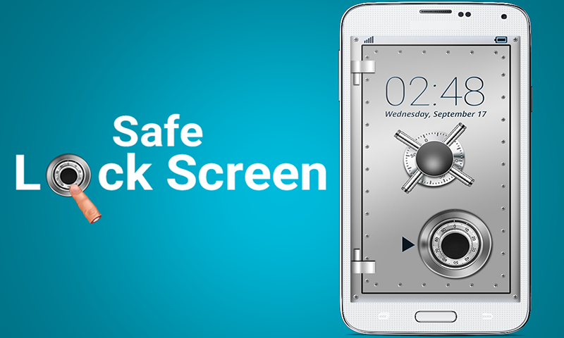 Android application Safe Lock Screen screenshort