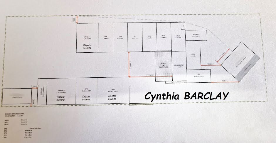 Vente locaux professionnels  322 m² à L Ajoupa Bouillon (97216), 340 000 €