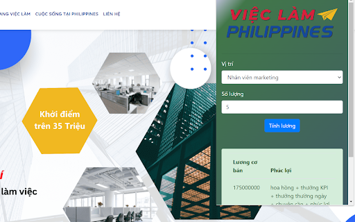 Việc Làm Philippines 24h