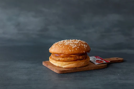 Desi Aloo Tikki Burger