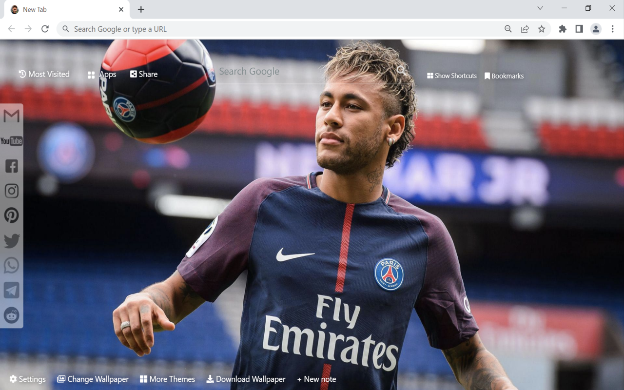 Neymar Wallpaper Preview image 2