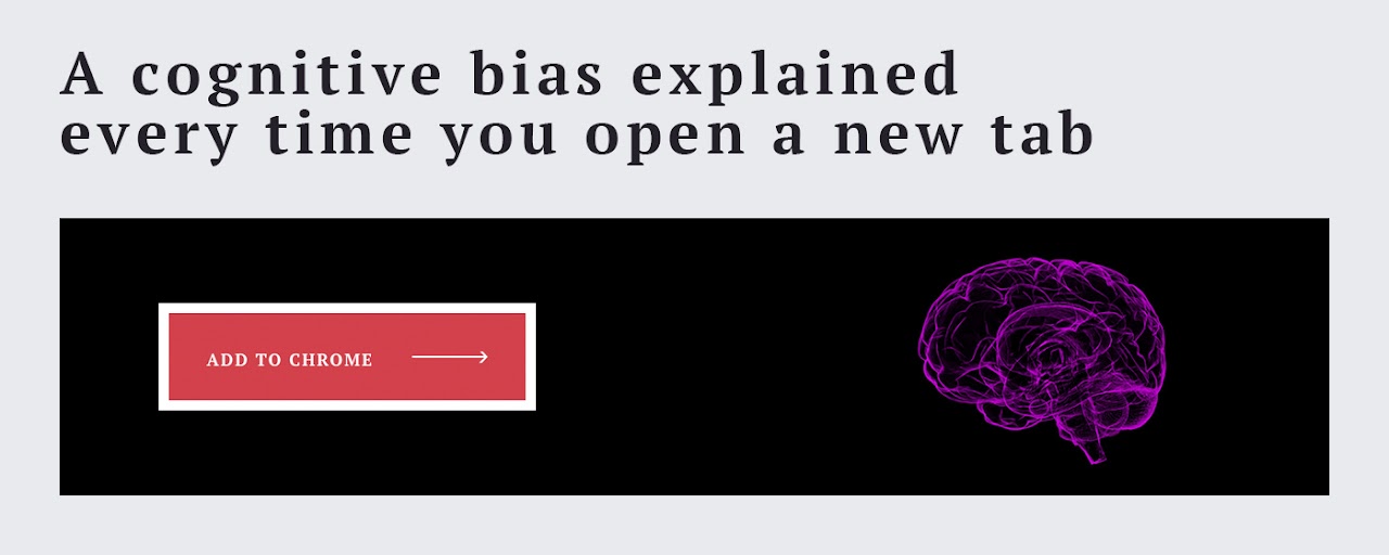 My Cognitive Bias Preview image 0