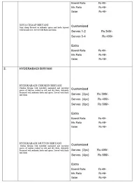 Royal Biryani And Kebabs menu 1