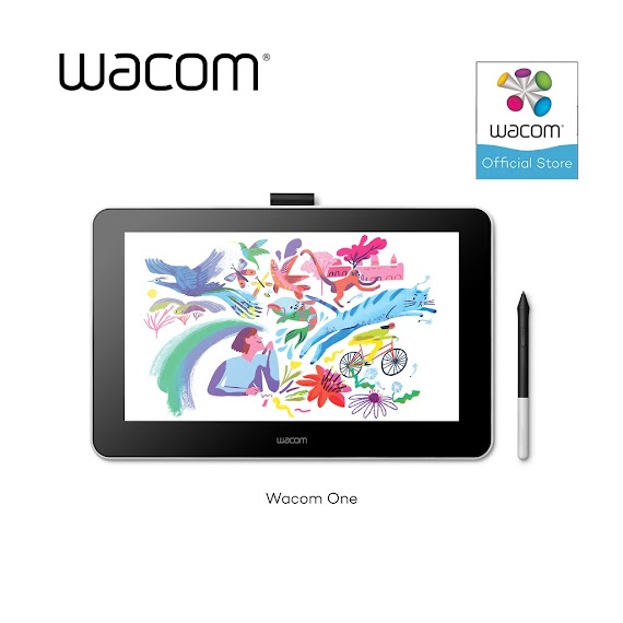 Bảng Vẽ Màn Hình Wacom One (Dtc133)