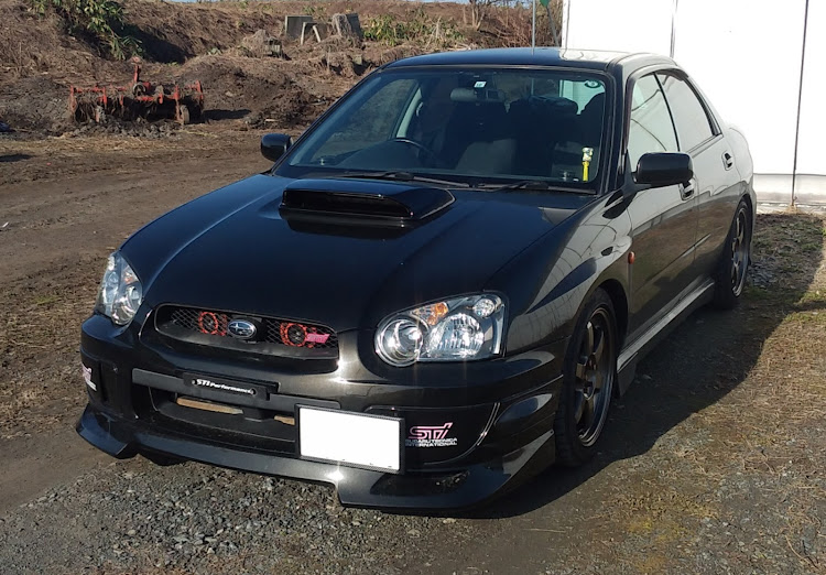 インプレッサ WRXの青森・八戸・人の目は気にしない(笑)・TE37に関するカスタム事例の投稿画像1枚目