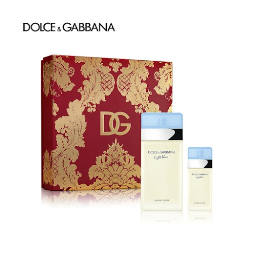 Bộ Quà Tặng Nước Hoa Dolce & Gabbana Xmas 23 Light Blue Edt