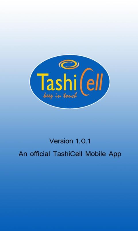 MyTashiCell Screen 1