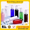 Chai Lọ Xịt Vòi Nhấn Siêu Rẻ Chai Lọ Nhựa Pet Vòi Nhấn Sữa Tắm 20Ml, 30Ml, 50Ml, 100Ml Đựng Dầu Gội