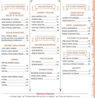 Chai Galli menu 5