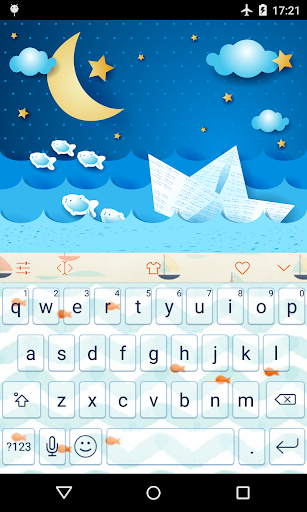 Emoji Keyboard-Little Fish