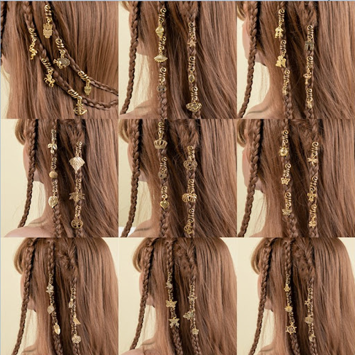 Title 4, Fashion Ethnic Hair Accessories Dirty Braid Ire...