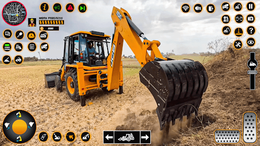 Screenshot JCB Games Backhoe Simulator