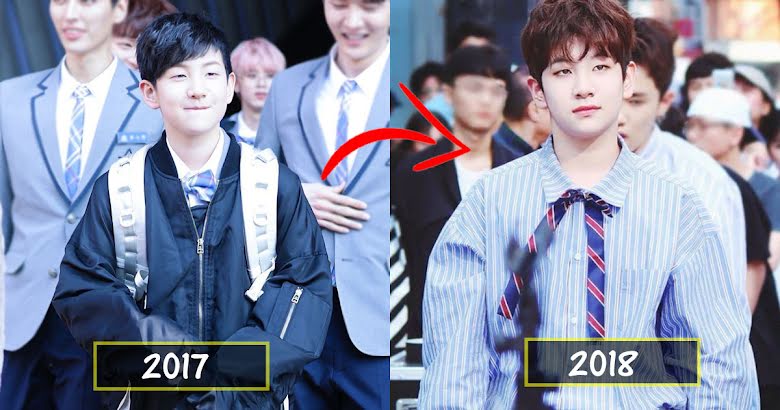 Produce 101 Fans Can't Believe Lee Woo Jin's 1-Year Transformation