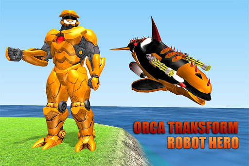 Robot Whale Attack Orca Whale Transform Robot