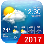 Cover Image of ダウンロード free live weather on screen 9.0.5.1452_fb APK