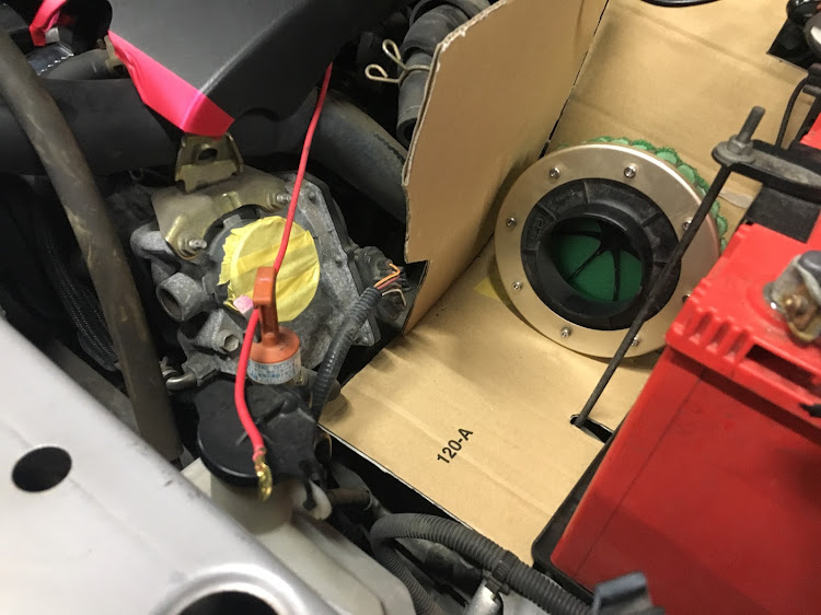 シエンタのDIY・エアクリ遮熱板・アルミ板・MST Racing・シエンタに関するカスタム事例の投稿画像2枚目